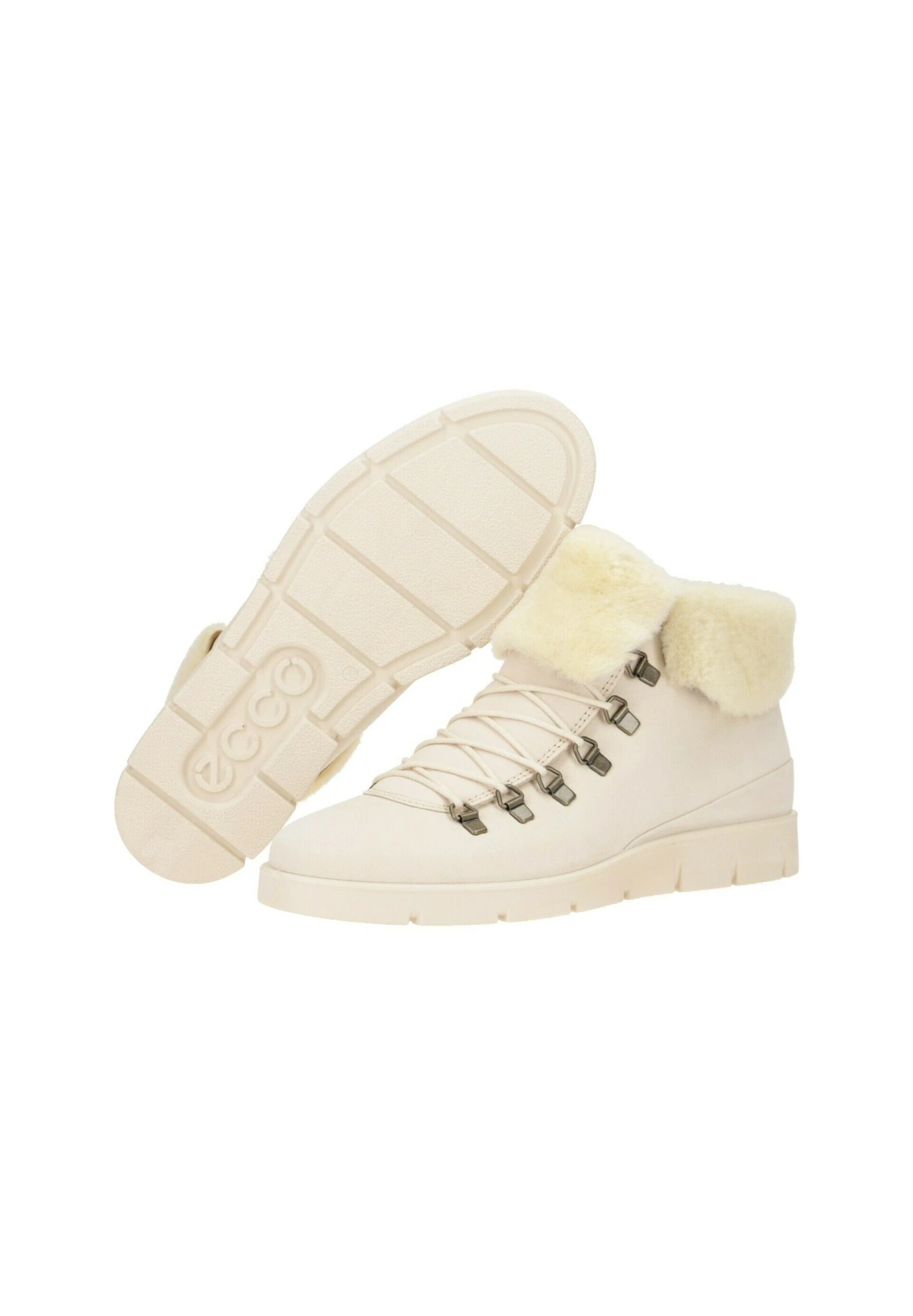 ECCO Bella - Veterboots - Limestone 5 ECCO Bella - Veterboots - Limestone - Afbeelding 3