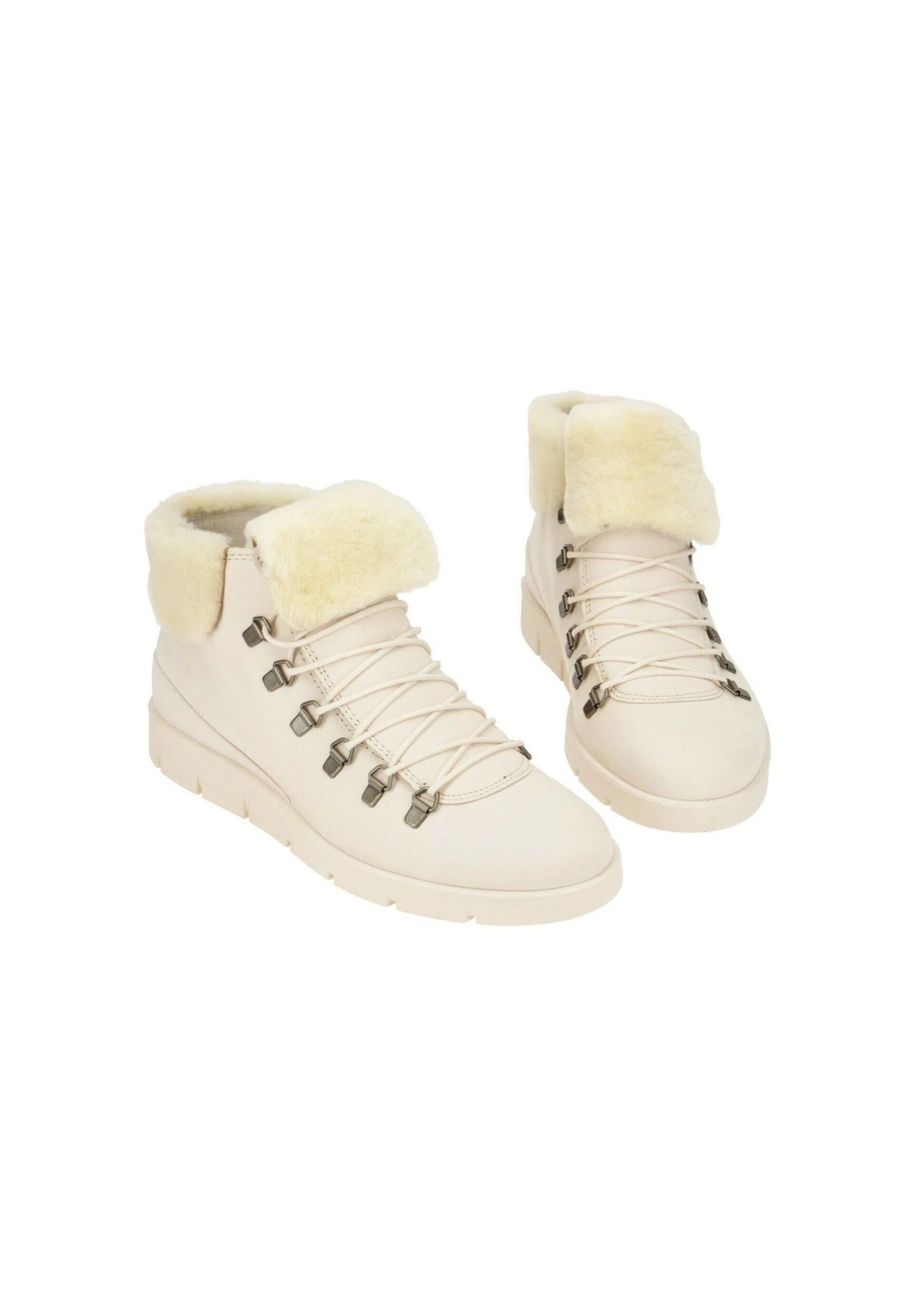 ECCO Bella - Veterboots - Limestone 4 ECCO Bella - Veterboots - Limestone - Afbeelding 2