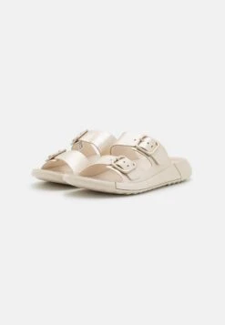 ECCO 2Nd Cozmo Flat - Muiltjes - Pure White Gold -ECCO Verkoopwinkel 51d59210be7949a5a28bf3ab2ce95b33