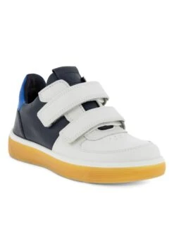 ECCO Street Tray K - Klittenbandschoenen - White/Night Sky/Dynasty -ECCO Verkoopwinkel 8014c3536aed460da1d69fd26ecb52c7