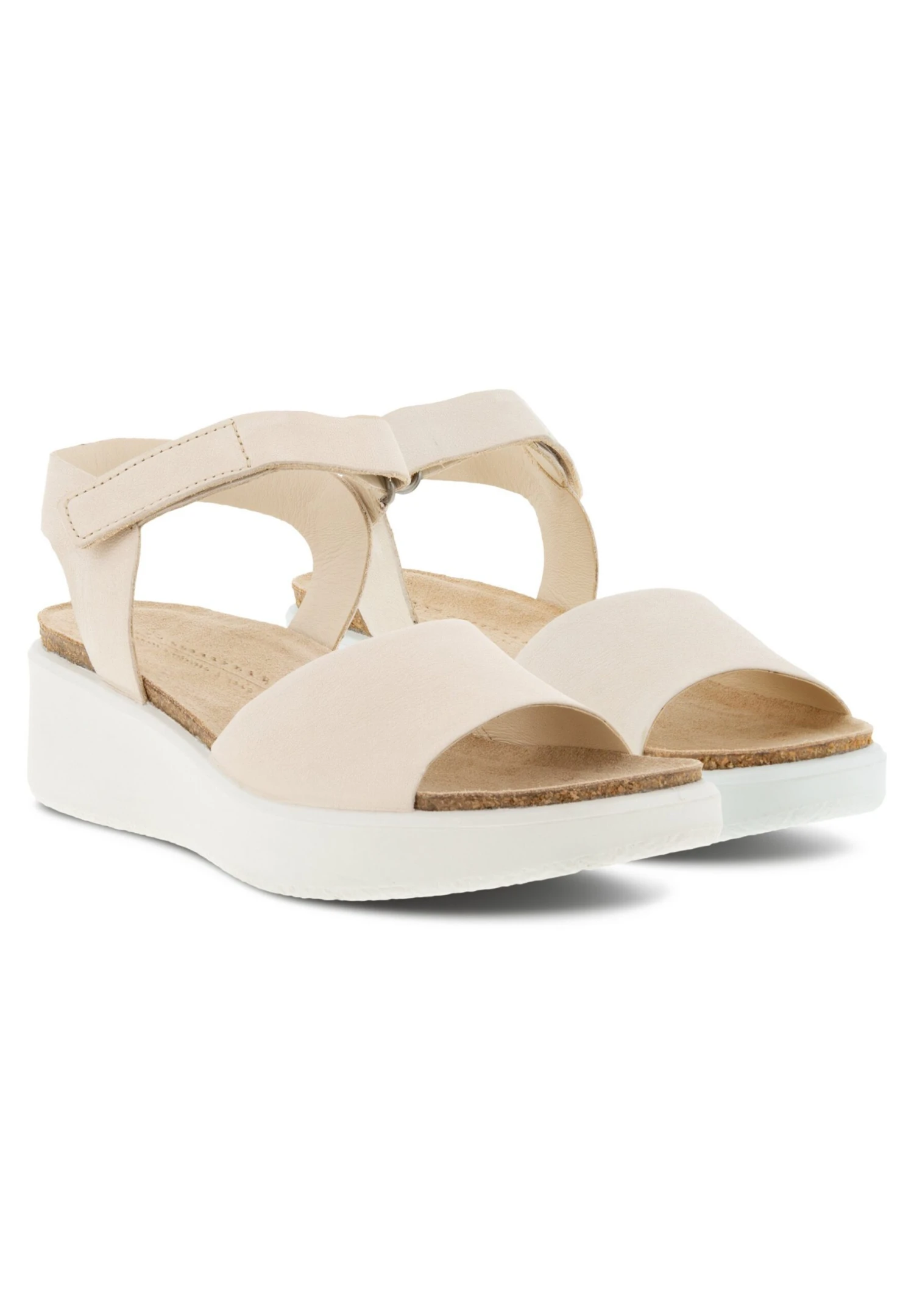 ECCO Flowt- Sandalen Met Plateauzool - Beige 4 ECCO Flowt- Sandalen Met Plateauzool - Beige - Afbeelding 2