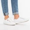 ECCO Womens Soft- Sneakers Laag - White