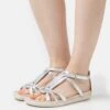 ECCO Simpil Flat - Sandalen - Metallics 2 ECCO Simpil Flat - Sandalen - Metallics -ECCO Verkoopwinkel 95920a8390e6499189fbb39a3da1ab7f