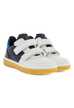 ECCO Street Tray K - Klittenbandschoenen - White/Night Sky/Dynasty -ECCO Verkoopwinkel 9d249fc3ccaa4214aec4a83460dcfcef