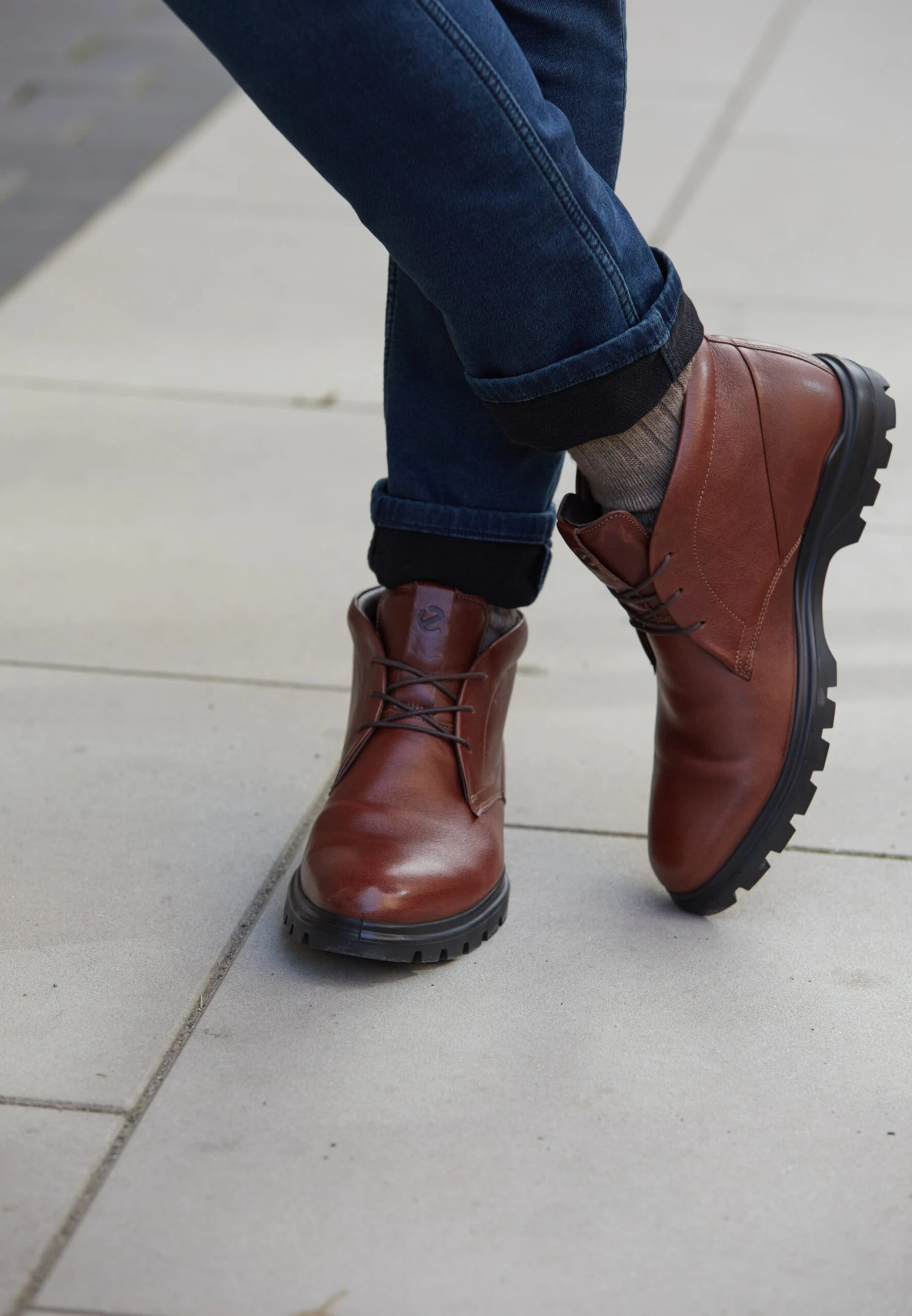 ECCO Citytray Avant Mid Cut - Sportieve Veterschoenen - Whisky 7 ECCO Citytray Avant Mid Cut - Sportieve Veterschoenen - Whisky - Afbeelding 5