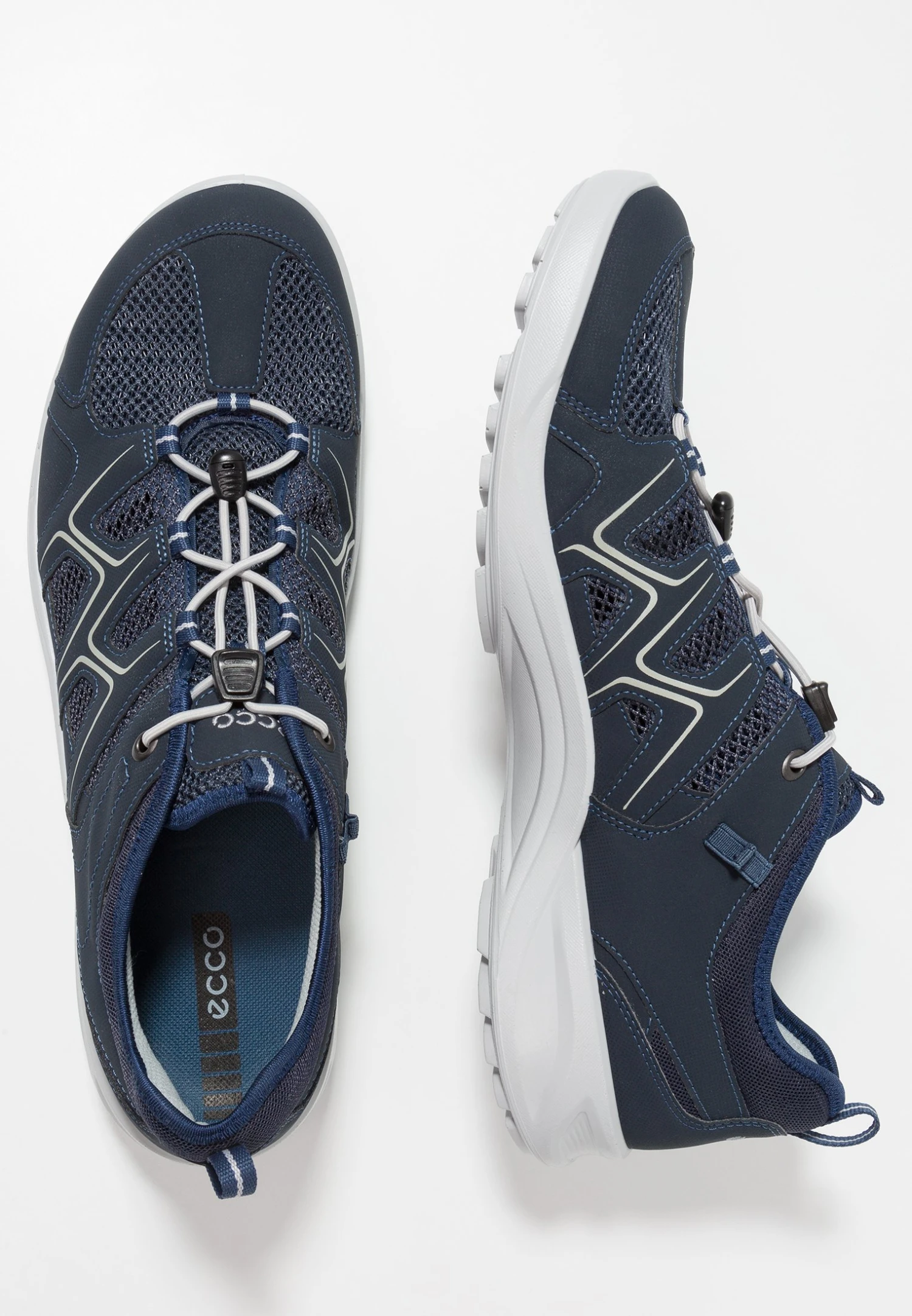 ECCO Terracruise - Sportieve Veterschoenen - Marine/Concrete 6 ECCO Terracruise - Sportieve Veterschoenen - Marine/Concrete - Afbeelding 4