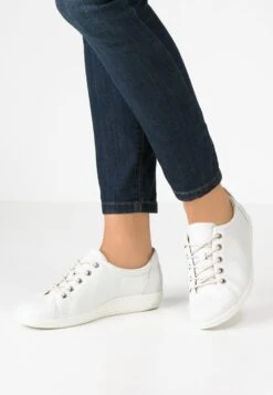 ECCO Soft- Sneakers Laag - White